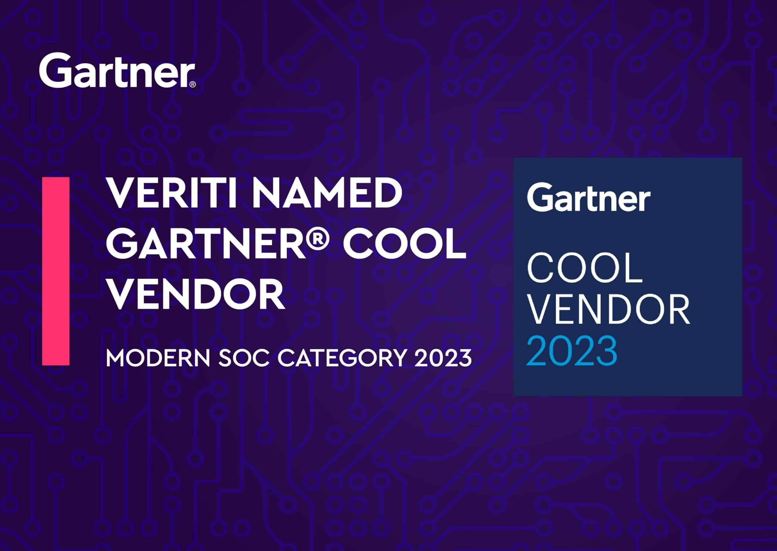 Veriti Recognized as a Cool Vendor in the 2023 Gartner® Cool Vendors™ for Modern Security Operations Center Report